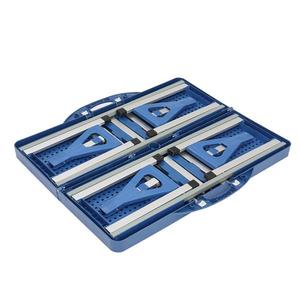 Ensemble table et chaises en plastique 1355x83x655cm 50kg Bleu Camping - Product Image 2