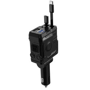 Caricabatterie da Auto Retrattile 4 in 1 USB Tipo C 120W Super Veloce per <span class=keywords><strong>iPhone</strong></span>, Adattatore Personalizzabile con LOGO - Product Image 2