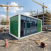Maison modulaire préfabriquée de luxe de style moderne, conteneur habitable de 20 ou 40 pieds, amovible et polyvalente