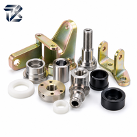 Pièces mécaniques usinées CNC en alliage de titane poli et plastiques techniques POMS, services CNC OEM/ODM