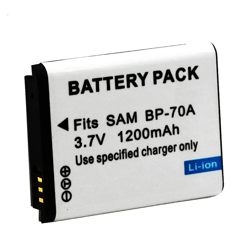 BP-70A BP70A lithium ion batteries For Samsung Camera PL80 ES70 PL90 PL100 PL101 PL120 PL170 PL200 PL201 SL50 SL600 SL605 SL630