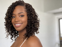Cheveux Afro Bouclés Crépus Lisses et Soyeux Style Ondulé Cheveux Indiens Remy Teints Tissage Double Trame Toutes Couleurs