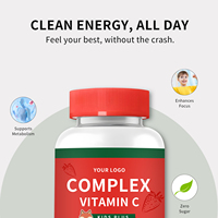 OEM/ODM Vitamin C Complex Gummies Multi Fiber Energi Seluler Meningkatkan Fokus untuk Anak-Anak Alami Tinggi Protein Efek Cepat 60
