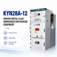 Armoire de commutation à haute tension KYN28A-12 12kV, type VCB métallique extractible, pour postes de transformation industriels et usines (personnalisable)
