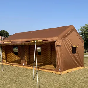 4*4M Waterdichte Fabriek Prijs Midden-Oosten Woestijn Binnen Stof Opblaasbare Luchtdichte Camping Tent