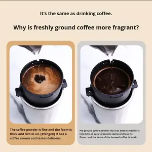 Nuova <span class=keywords><strong>Macchina</strong></span> per Espresso Portatile Autoriscaldante a Batteria 1300mAh, Regalo Ideale per Amanti del <span class=keywords><strong>Caffè</strong></span> |   Compatto per Uso Esterno e Interno - Product Image 3