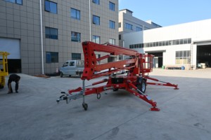 Usa High End 70 Foot Towable Elektrische Diesel Mini Small Sky Cherry Picker Met Ce - Product Image 3