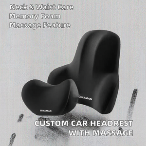 Oreiller d'appui-tête de voiture personnalisable de haute qualité avec fonction de Massage de Ventilation de Protection du cou et de la taille en mousse à mémoire de forme - Product Image 2