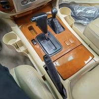 Accessoires de voiture : Boîte de rangement pour console centrale et fente de siège pour Land Cruiser 100 FJ100 UZJ100 FZJ100 LC100 avec porte-gobelet
