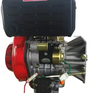 Venta caliente de fábrica descuentos a granel 5.9kw 296cc Motor diesel de eje vertical de un solo cilindro refrigerado por aire para cortacésped