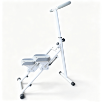 Mini stepper électrique pliable en métal pour exercices cardiovasculaires à domicile
