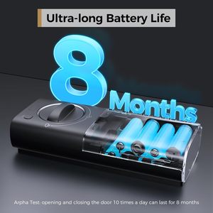 Cerradura Inteligente 5 en 1 con Huella Dactilar, Cerradura de Puerta sin Llave con Teclado, Bloqueo Automático, Bloqueo con un Toque - Product Image 6