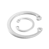Metric ST 316L INOX 304 B8M A2-70 A4 Stainless Steel Axially Mounted Circlip for Shaft Spring Retaining Rings