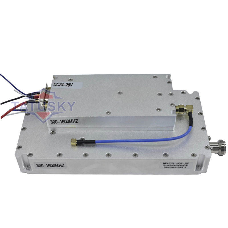 Wideband 300-1600mhz 100W GaN PA Module Power Amplifier Fpv Anti UAV ...