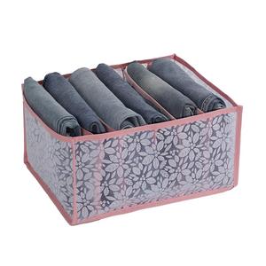 Boîte de rangement en maille d'usine, boîte de rangement non tissée pour sous-vêtements, organisateur de chaussettes pliable, rangement en tissu - Product Image 4