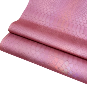 Da mới thân thiện với môi bề mặt đầy màu sắc cho túi và túi xách siêu sáng <span class=keywords><strong>Python</strong></span> mô hình TPU PU dệt Giày da PE phim - Product Image 2