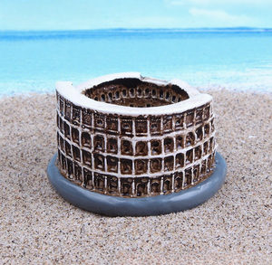 Tavolo di sabbia psicologico eco-friendly resina sabbia gioco modello scatola di terapia giocattoli con Logo romano colosseo - Product Image 3