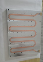 MAIWEI Conception personnalisée de tubes d'échangeur de chaleur en plaque froide en aluminium et tubes en cuivre