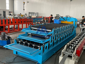 Good Quality Glazed <strong>Tile</strong> Roll <strong>Forming</strong> <strong>Machine</strong> Roof <strong>Tile</strong> Making <strong>Machine</strong> - Product Image 2