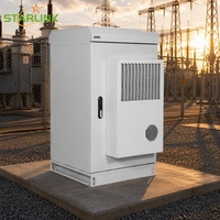 Armoire réseau extérieure Starlink 20U, résistante aux intempéries IP55, armoire de serveur pour équipement de télécommunications