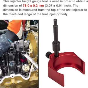 Outil de jauge de réglage de hauteur d'injecteur 9U-7227 J-38587-A douille de blocage de synchronisation de moteur pour CAT Caterpillar 3406E C15 C16 - Product Image 2