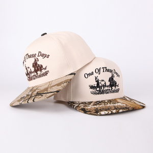 بيع بالجملة الصين عالية الجودة مخصصة 3D التطريز شعار 50 المفاجئة سناباك غوريس غوريس قبعات مجهزة قبعات للرجال - Product Image 3