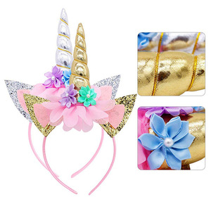 Vaisselle de fête d'anniversaire sur le thème de la <span class=keywords><strong>licorne</strong></span> Nicro pour bébé fille, décorations de <span class=keywords><strong>table</strong></span>, fournitures pour filles avec vaisselle jetable et couverts - Product Image 6