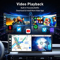 Caméra embarquée intelligente OTA 4G Let avec double objectif, CarPlay, Android Auto, navigation GPS 10,26 pouces, console de tableau de bord, enregistreur vidéo