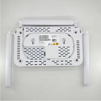 JUQU F900V XPON GPON ONU 4GE+2USB Dual Band 2.4G+5.8G WiFi ONT Modem Didukung OMCI untuk FTTH Telecom