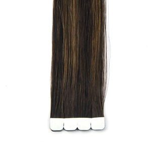 K.S WIGS Extensions de cheveux à bandes adhésives Mini-Tape, 100% cheveux humains Remy chinois, qualité salon professionnelle, cuticules alignées - Product Image 3