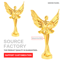 DEMO Composants de trophées de danse en plastique de qualité supérieure, décorations de trophées de danse en plastique pour concours de danse
