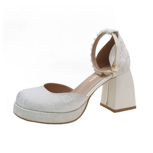 New Spring and Summer Summer New Chinese-style Cheongsam Shoes With Skirts Single in a Light Chinese Style - Product Image 5