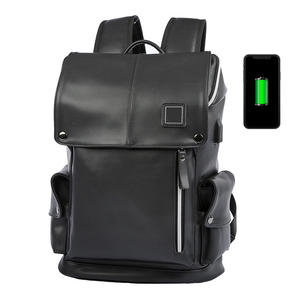 Sac à dos de voyage de loisirs de mode imperméable en PU personnalisé 2025 pour hommes et femmes Sac à dos pour ordinateur portable de voyage - Product Image 4