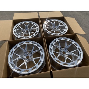 GVICHN高品质合金轮辋新款铬单块锻造车轮设计为讴歌17-24英寸100毫米 - Product Image 4