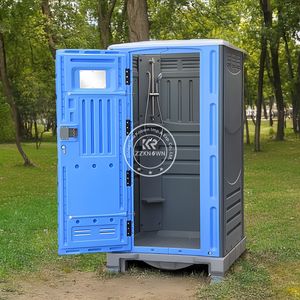 Prix des toilettes portables d'extérieur 2025 en plastique HDPE avec pompes à pied et grands réservoirs de déchets - Product Image 5