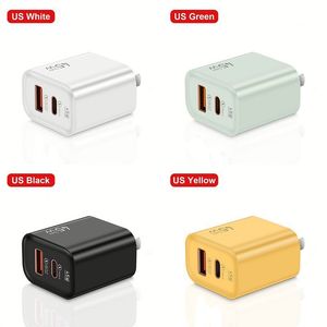 Chargeur rapide Type C le plus vendu, adaptateur secteur USB-C 45W à charge rapide, boîte de chargeur A+C pour iPhone pour Huawei - Product Image 6
