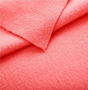 Tissu textile en polyester 100% Tissu tricoté en micro polaire de haute qualité pour pyjamas et vestes