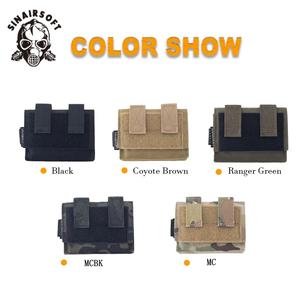 กระเป๋าหลังขนาดเล็กคุณภาพสูง ทำจากไนลอน 500D กันน้ำ ถอดออกได้ สำหรับหมวกยุทธวิธี สำหรับอุปกรณ์ล่าสัตว์ - Product Image 6