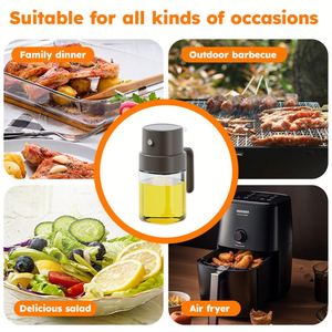 <b>200ml</b> 6.8 oz Kitchen Essentials Storage <b>Bottles</b> Glass Cooking Oil Sprayer Press Dispenser Vinegar Mist Spray Olive Oil <b>Bottle</b> - Product Image 6
