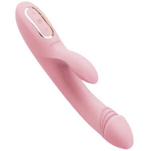 Vibrador Conejo KISTOY <span class=keywords><strong>Katy</strong></span> con Doble Estimulación Vaginal y del Clítoris, con Calentamiento Automático, Color Rosa, para Mujeres, Juguetes Sexuales - Product Image 4