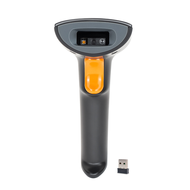 Wireless Handheld POS Barcode Sccanner HIgh Speed Bluetooth 2.4G Interface Barcode Scanner 2D for Shop /Logistics/Store BWHS25L