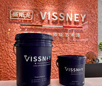 Système de revêtement et peinture pour murs et sols en microciment, prix usine Vissney