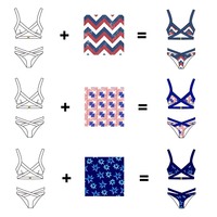Conjuntos de Bikini Sexys y Extremos para Mujer, Trajes de Baño de Dos Piezas, Ropa de Playa