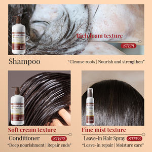 KORMESIC - Set de Cuidado Capilar sin Enjuague con Colágeno y Biotina, Mascarilla Capilar de Queratina Hidratante, Reparadora y Calmante, Champú y Acondicionador - Product Image 5