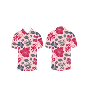 Nouvelle Collection 2026 : Chemise Hawaïenne Florale d'Été Respirante, Manches Courtes, Qualité Supérieure, Personnalisable avec LOGO, Tailles Fortes, Vente en Gros - Product Image 1