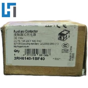 โมดูลรีเลย์กลางแบบใหม่แท้ รุ่น 3RH6140-1BF40 ตัวควบคุมการเขียนโปรแกรม PLC 3RH61401BF40 มีสินค้าในสต็อก - Product Image 1