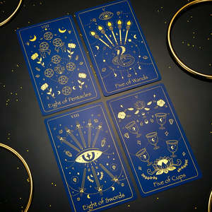 100% Fabricant Personnalisé <span class=keywords><strong>De</strong></span> <span class=keywords><strong>Marseille</strong></span> Impression Ange Mini Cartes Oracle Personnalisées - Product Image 3
