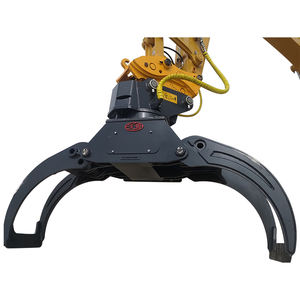 Grappin hydraulique rotatif pour excavatrice Xuvol 150P, grappins pour excavatrice avec rotation hydraulique à 360 degrés - Product Image 2
