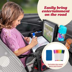 Free sample Foldable Kids Travel Tray Toddler Car <b>Seat</b> Travel Tray Organizer For Children Car <b>Seat</b> Tray <b>Storage</b>,Kids Travel - Product Image 6