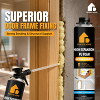 Mastic-colle en mousse de polyuréthane FeiDu'sHome pour l'étanchéité des joints des portes, des fenêtres et des trous de climatisation - Décoration intérieure